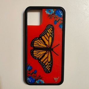 Butterfly Wildflower iPhone case